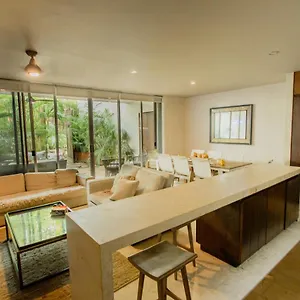 Apartment Ideal 4 Groups Aldeazama 2br 10pax Apt Papaya Playa Tulum